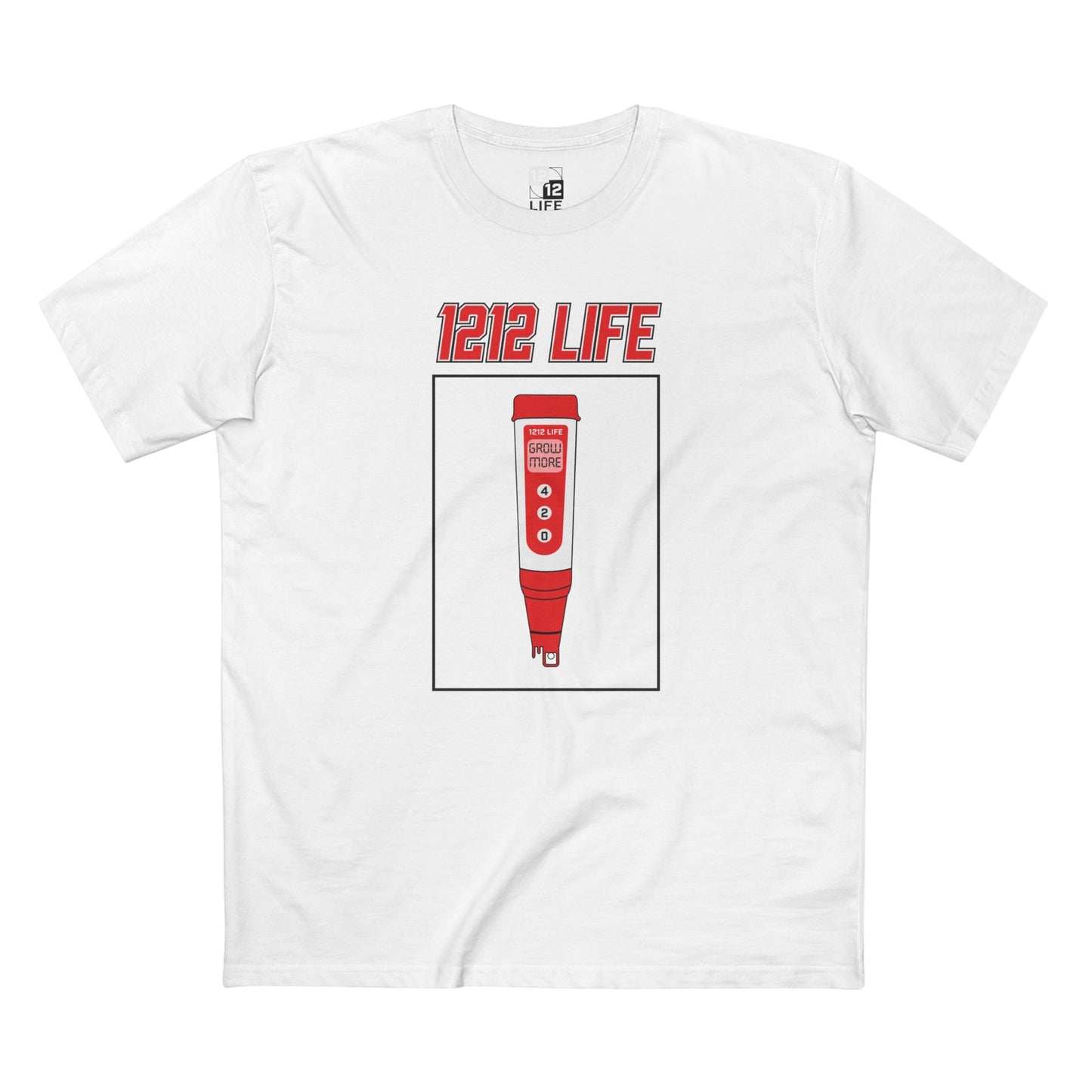 1212 LiFE Red pH Pen Tribute Tee