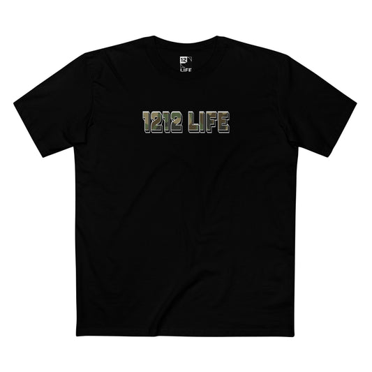 1212 LiFE LowKey Camo Logo Tee