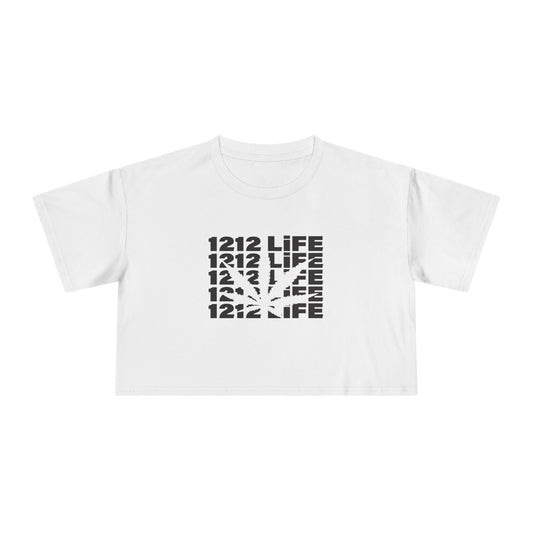 1212 LiFE “The Grow Code” Women's Crop Top