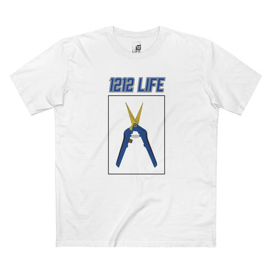 1212 LiFE Blue Trimming Scissors Tribute Tee
