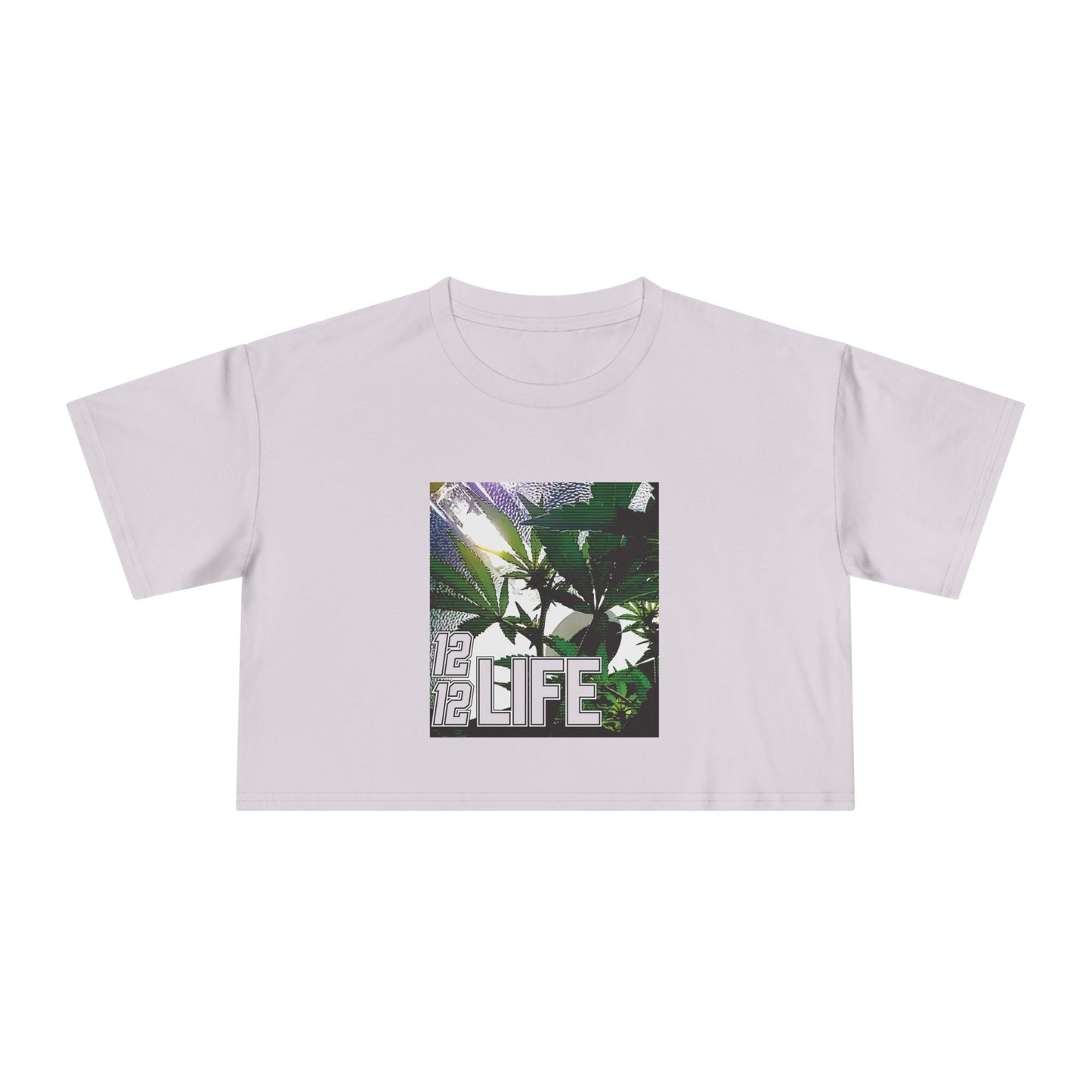 1212 LiFE Lights on – Up your Glow! Women's Crop Top