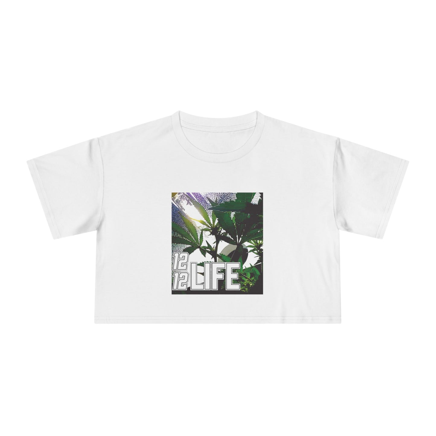 1212 LiFE Lights on – Up your Glow! Women's Crop Top
