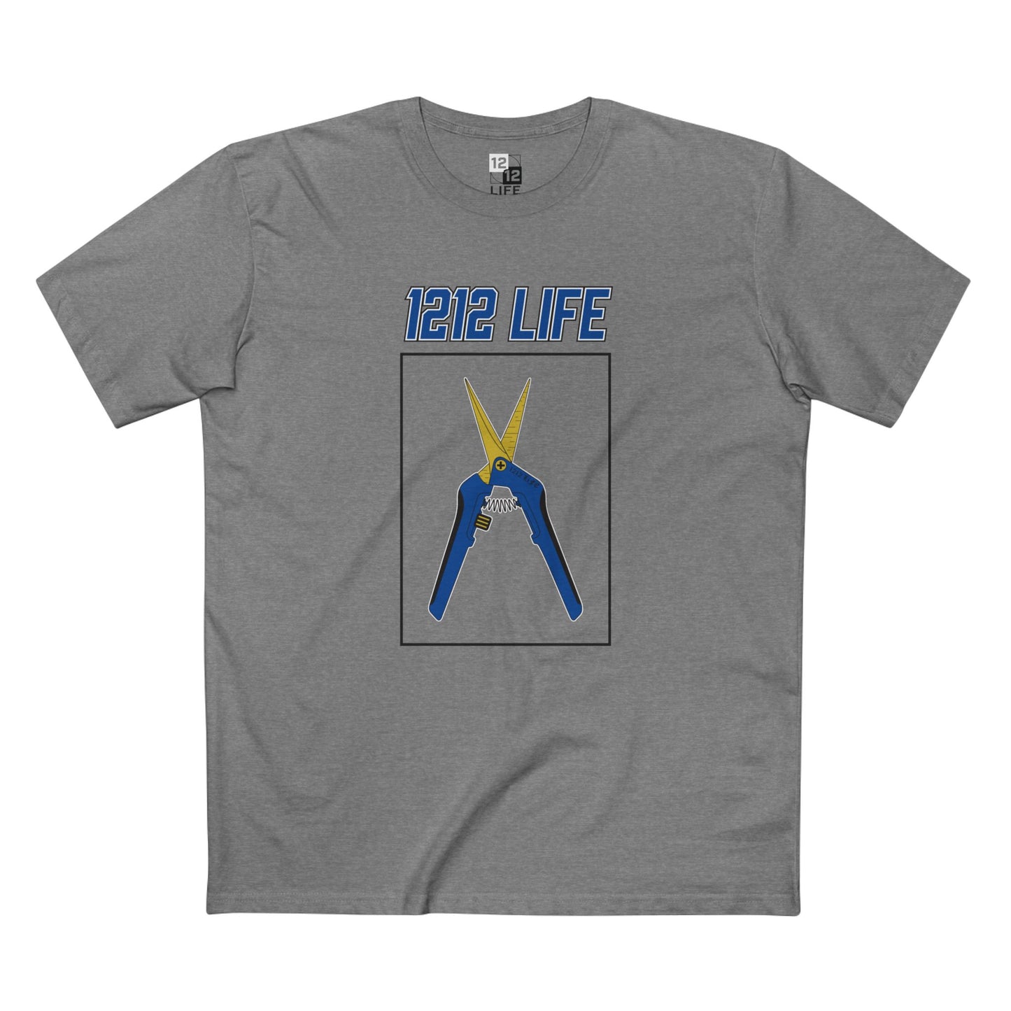 1212 LiFE Blue Trimming Scissors Tribute Tee