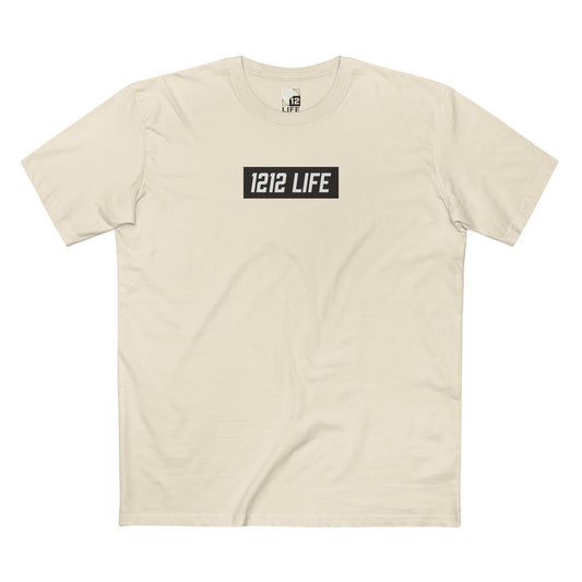 1212 LiFE Black Box Logo Tee