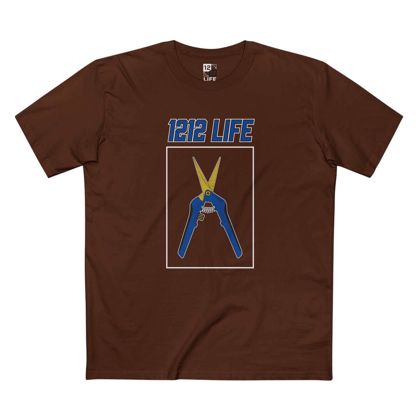 1212 LiFE Blue Trimming Scissors Tribute Tee