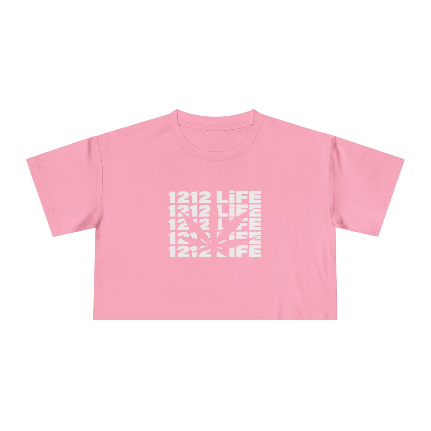 1212 LiFE “The Grow Code” Women's Crop Top