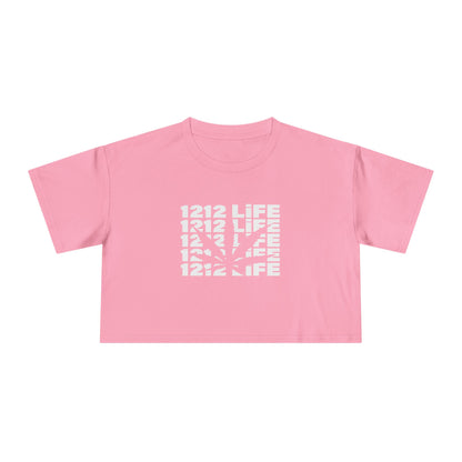 1212 LiFE “The Grow Code” Women's Crop Top