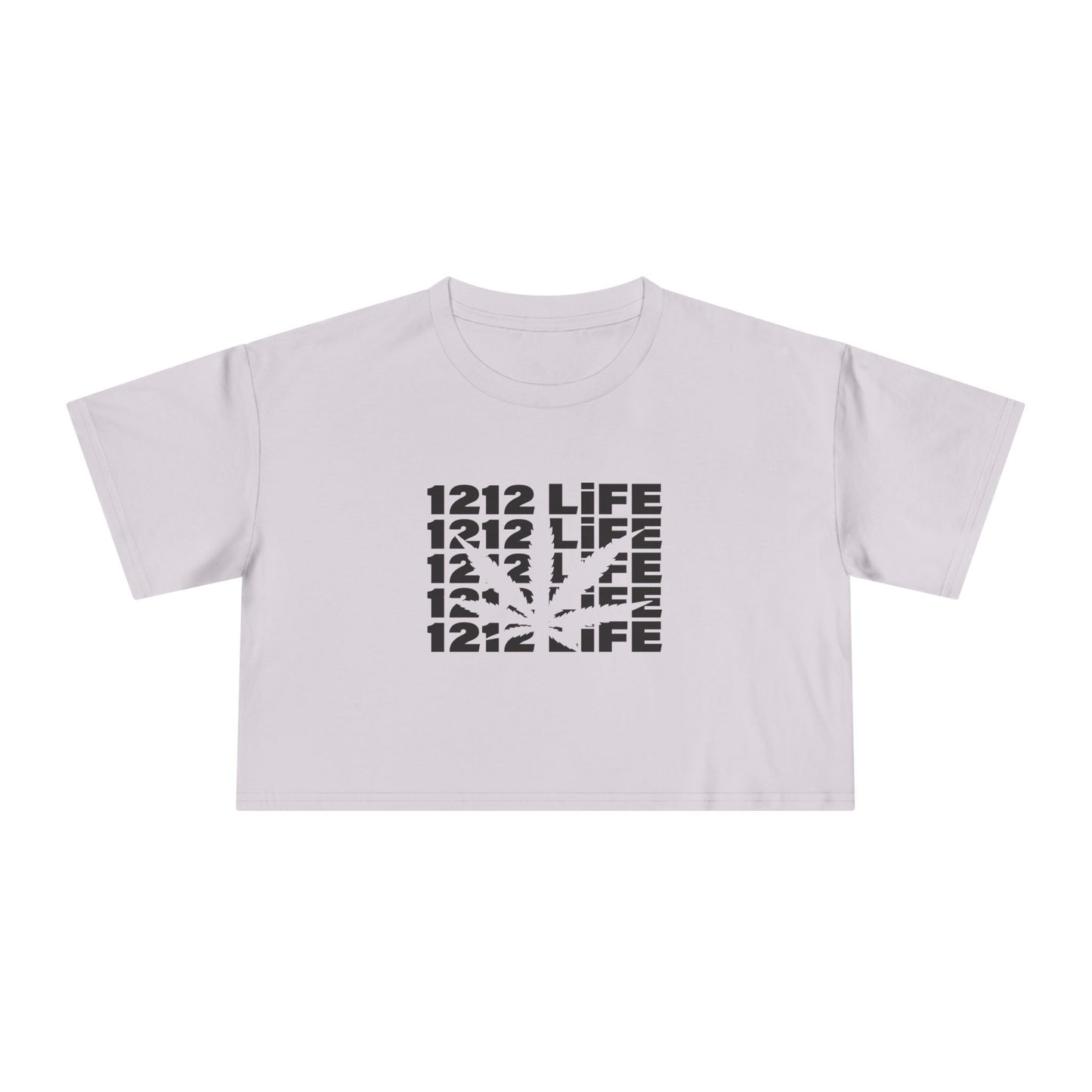 1212 LiFE “The Grow Code” Women's Crop Top