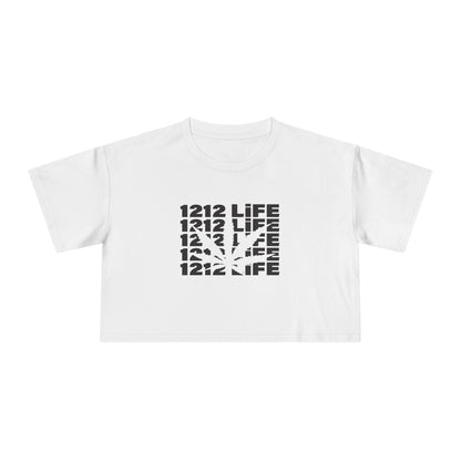 1212 LiFE “The Grow Code” Women's Crop Top