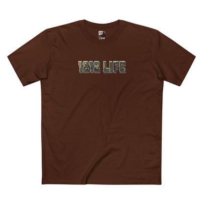 1212 LiFE LowKey Camo Logo Tee