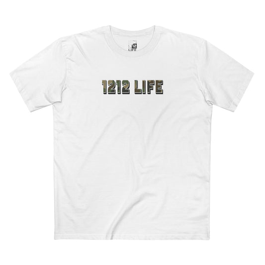 1212 LiFE LowKey Camo Logo Tee