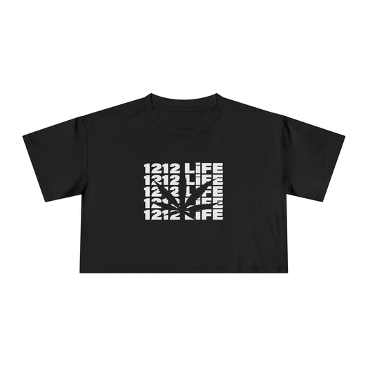 1212 LiFE “The Grow Code” Women's Crop Top