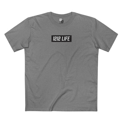 1212 LiFE Black Box Logo Tee