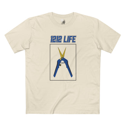 1212 LiFE Blue Trimming Scissors Tribute Tee