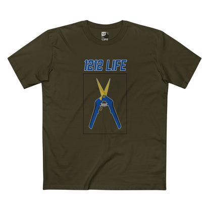 1212 LiFE Blue Trimming Scissors Tribute Tee